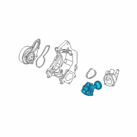 OEM Honda Accord Thermostat Assembly (Fuji Seiko) Diagram - 19301-R40-A01