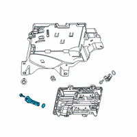 OEM GMC Sierra 1500 Crankshaft Position Sensor Diagram - 55495265