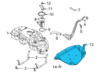 OEM Ford Bronco Sport PLATE Diagram - LX6Z-9A147-A