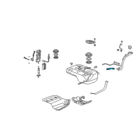 OEM 2015 Honda Pilot Tube, Filler Neck Diagram - 17651-SZA-A01