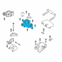 OEM 2019 Infiniti QX50 Insulator-Engine Mounting, Rh Diagram - 11210-5NA0A