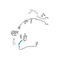 OEM 2005 Honda Accord Hose, Oil Tank Diagram - 53733-SDC-A01