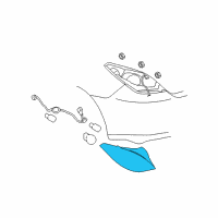 OEM Pontiac G6 Lamp Asm-Tail (L.H.) Diagram - 15942812