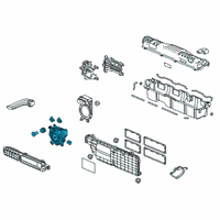 OEM 2022 Honda Insight FAN ASSY., COOLING Diagram - 1J810-6L2-A01
