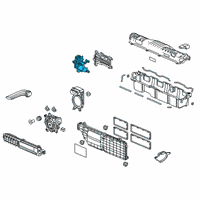 OEM 2019 Honda Insight FRAME, FAN Diagram - 1D970-6L2-A00