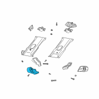 OEM 2002 Dodge Durango INSULATOR-Engine Mount Diagram - 52021009