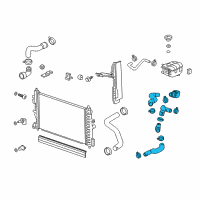 OEM 2011 Chevrolet Cruze Hose Assembly Diagram - 95039027