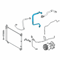 OEM 2020 Lexus RC F Hose, Suction Diagram - 88712-24250