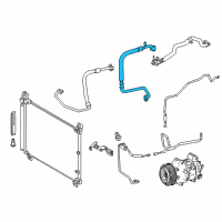 OEM Lexus RC F Hose, Suction Diagram - 88712-24250