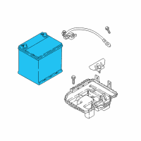 OEM 2017 Kia Soul EV Batteries Diagram - 3711029200