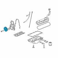 OEM 2006 Chevrolet Monte Carlo Balancer Asm-Crankshaft Diagram - 12635650