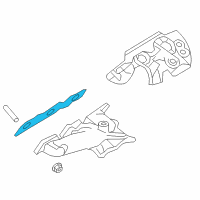 OEM 2009 Ford Edge Manifold Gasket Diagram - 7T4Z-9448-F