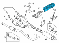 OEM Ford Transit-250 HEAT SHIELD Diagram - LK4Z-9911442-A