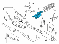 OEM Ford Transit-250 HEAT SHIELD Diagram - LK4Z-5K286-E