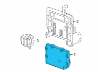 OEM Cadillac XT5 Module Diagram - 84472624