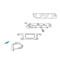 OEM 2009 Jeep Grand Cherokee Stud-Double Ended Diagram - 6508219AA