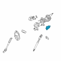 OEM Lexus GX460 Multiplex Tilt & Telescopic Computer Diagram - 89227-60080