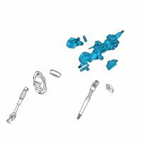 OEM Lexus Column Assembly, Electrical Diagram - 45250-60B20
