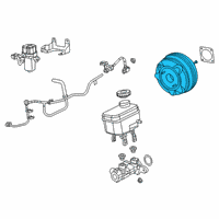 OEM 2022 Jeep Gladiator Power Brake Diagram - 68465215AA