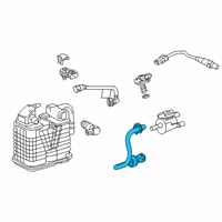 OEM 2020 GMC Terrain Outlet Tube Diagram - 12683612