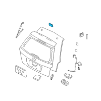 OEM 2009 Ford Taurus X Hinge Diagram - 8F9Z-7442900-A