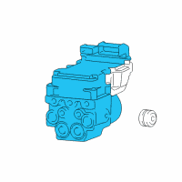 OEM 2009 Dodge Ram 3500 Anti Lock Brake Pump Assembly Diagram - 55366224AP