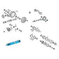 OEM Toyota Sequoia Drive Shaft Diagram - 37110-0C164