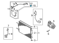 OEM Hyundai Elantra Coupe Valve-Expansion Diagram - 97626-A7000