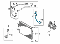 OEM 2022 Hyundai Elantra Hose-Discharge Diagram - 97762-BY000