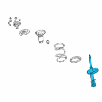 OEM Toyota RAV4 Strut Diagram - 48510-49017
