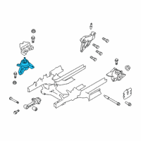 OEM 2019 Kia Sportage Engine Mounting Bracket Assembly Diagram - 21810D9200