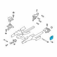 OEM 2017 Kia Sportage Packing-Transmission Mounting Side Diagram - 21880D9000