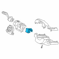 OEM 2020 Ford Explorer Wiper Switch Diagram - LB5Z-17A553-AA