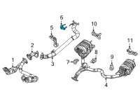 OEM Jeep EXHAUST Diagram - 68455042AA