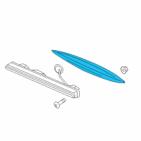 OEM Honda Fit Light Assy., High Mount Stop Diagram - 34270-T5A-J01