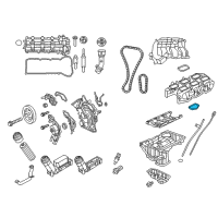 OEM 2017 Jeep Wrangler Gasket-Intake Manifold Diagram - 5281824AA