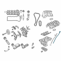 OEM 2014 Dodge Avenger Indicator-Engine Oil Level Diagram - 68067146AF