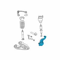 OEM Ford Expedition Knuckle Diagram - 6L1Z-3K186-AA