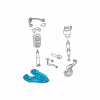 OEM Ford Expedition Lower Control Arm Diagram - 6L1Z-3079-AA