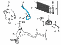 OEM 2022 Chevrolet Trax Suction Hose Diagram - 94508187