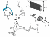 OEM 2021 Chevrolet Trax Discharge Hose Diagram - 42752129