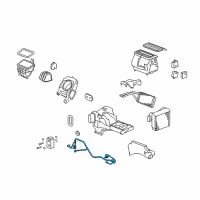 OEM 2010 Hummer H3 Harness Asm-A/C Module Wiring Diagram - 20807201