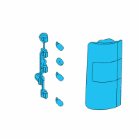 OEM 2013 Ford Transit Connect Tail Lamp Assembly Diagram - 9T1Z-13404-A