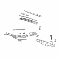 OEM 1997 Acura NSX Cap, Mouth Diagram - 76802-SL0-013