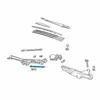 OEM 1997 Acura NSX Rod Unit A Diagram - 76540-SL0-A01