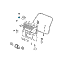 OEM Jeep Commander Screw-HEXAGON Head Diagram - 6502975