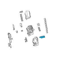 OEM Acura ZDX Fuse E, Multi Block Diagram - 38233-TA0-A01