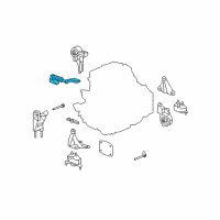 OEM Saturn Aura Snubber Asm-Engine Mount Diagram - 22708437