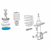 OEM 2017 Cadillac CTS Insulator-Front Spring Upper Diagram - 22784561