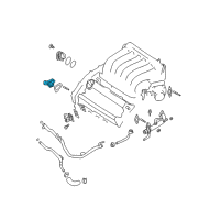 OEM Nissan 370Z Thermostat Assembly Diagram - 21200-31U03